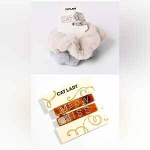 Cat Lover’s Hair Accessories Duo